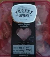 Mängden socker i Ragout de pavo marinado