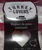 Mängden socker i Ragout de pavo marinado