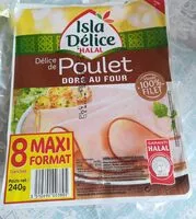 Mängden socker i Isla délice poulet doré au four