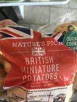 Mängden socker i British miniature potatoes