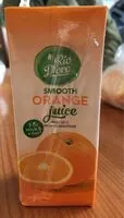 Mängden socker i Smooth Orange Juice