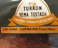 Mängden socker i Turrón