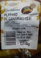 Mängden socker i Plátano