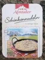 Mängden socker i Schinkennudeln in cremiger Sauce