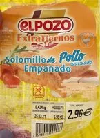Mängden socker i Solomillo de pollo enpanado