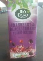 Mängden socker i Cranberry et blackcurrant juice