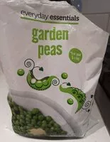 Mängden socker i Garden Peas
