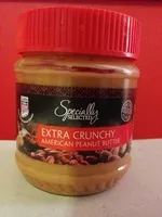 Mängden socker i Extra crunchy American peanut butter