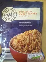 Mängden socker i Tomato & sweet pepper risotto