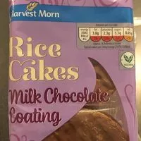 Mängden socker i Milk chocolate rice cakes