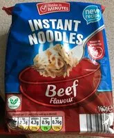 Mängden socker i Instant Noodles Beef Flavour