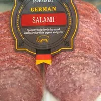 Mängden socker i German salami