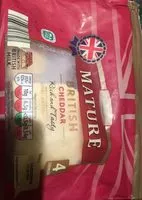 Mängden socker i Mature Cheddar