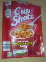 Mängden socker i Warming Tomato and Herb Pasta