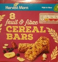 Mängden socker i 8 fruit and fibre cereal bars