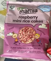 Mängden socker i Raspberry mini rice cakes