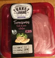 Mängden socker i Filetes de pavo extrafinos