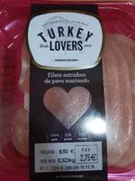 Mängden socker i Filete extrafino de pavo marinado