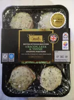 Mängden socker i Bacon, leek & thyme stuffing portions