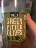Mängden socker i Green pitted olives