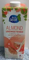Mängden socker i Unsweetened Almond Milk