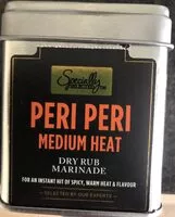 Mängden socker i Peri Peri Medium Heat Dry Rub Marinade