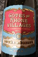 Mängden socker i côtes du Rhône villages