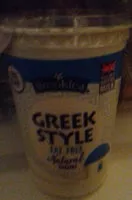 Mängden socker i Greek style fat free yougurt