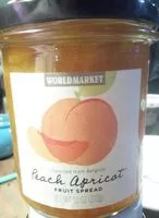 Mängden socker i Confiture pêche abricot