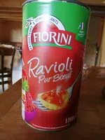 Mängden socker i ravioli pur boeuf