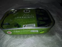 Mängden socker i filets de sardines à l\'huile d\'olive et citron