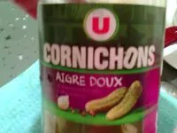 Mängden socker i Cornichons aigre doux