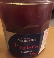 Mängden socker i Confitures fraises