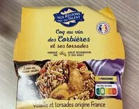 Mängden socker i Coq au vin des corbières et ses torsades