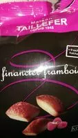 Mängden socker i Financier Framboise
