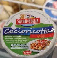 Mängden socker i Cacio ricotta