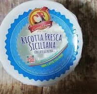 Mängden socker i Ricotta fresca siciliana con latte di pecora