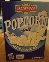 Mängden socker i Popcorn salé micro-ondes