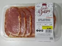 Mängden socker i Lomo adobado de cerdo extra