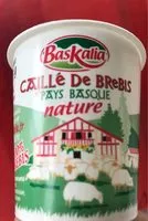 Mängden socker i Caillé de brebis 100% brebis