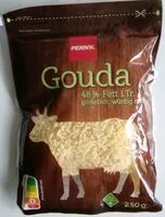 Mängden socker i Gouda gerieben, würzig mild