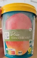 Mängden socker i Mango-Sorbet