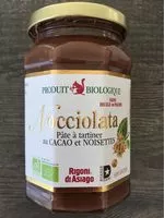 Mängden socker i Nocciolata