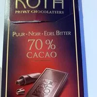 Mängden socker i Moser Roth chocolat noir 70%