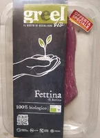 Mängden socker i Fettina di bovino