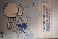 Mängden socker i Sucre en poudre