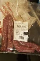 Mängden socker i Saucisse de veau bio
