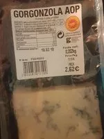 Mängden socker i Gorgonzola AOP