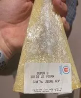 Mängden socker i Cantal jeune AOP