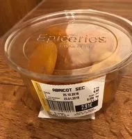 Mängden socker i Abricots Secs